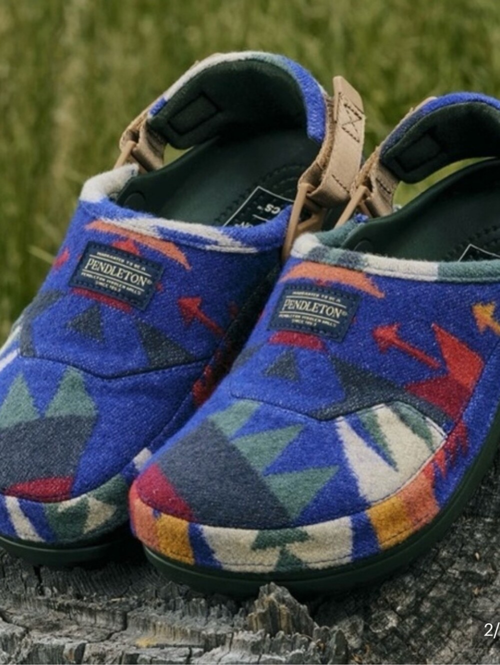 NIB Crocs X Pendleton Crafted Tuscon Wool Clogs M6/W8 M8/W10 Clog Collaboration - Picture 3 of 13